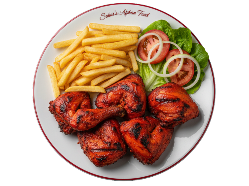 Assiette Poulet Tandoori