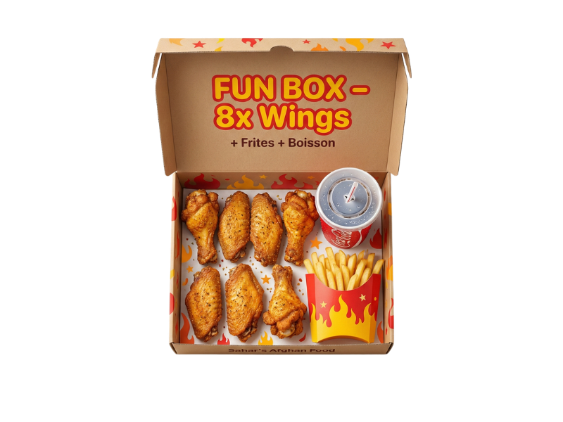 Fun Box 8x Wings