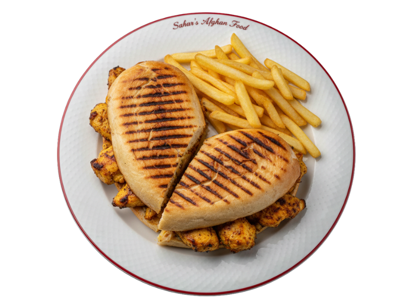 Panini Poulet mariné